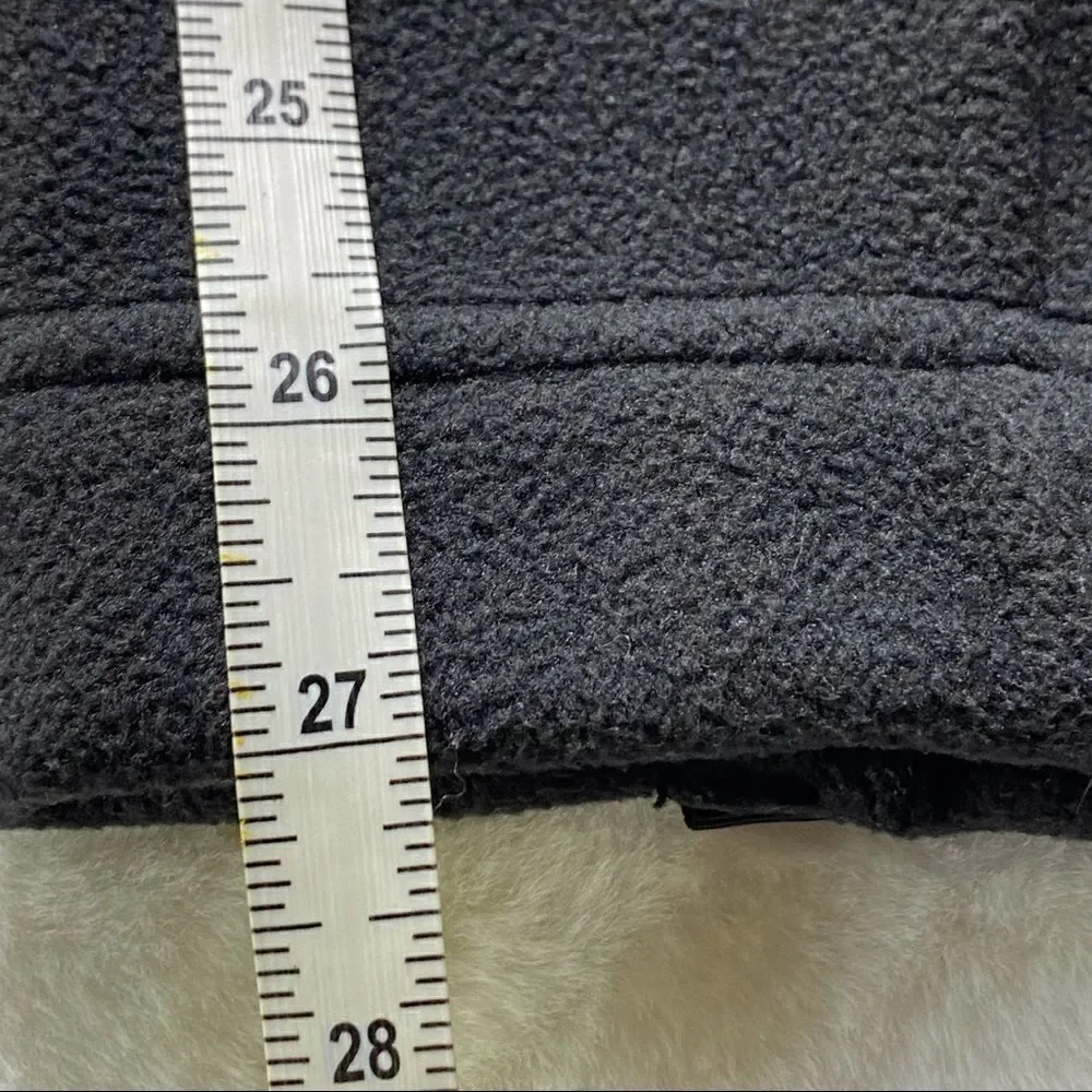 The North Face Black Fleece Jacket Size Large